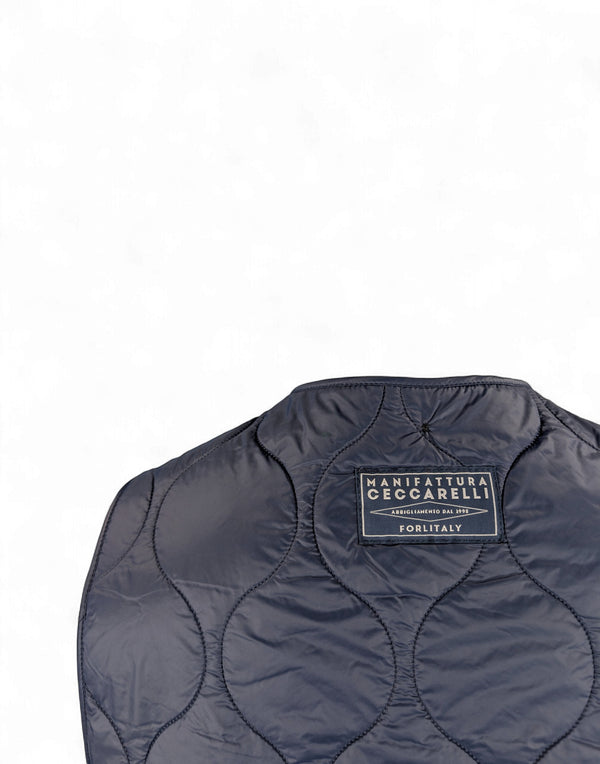 6920-CA NAVY All Seasons Vest 6920-CA NAVY Manifattura Ceccarelli 