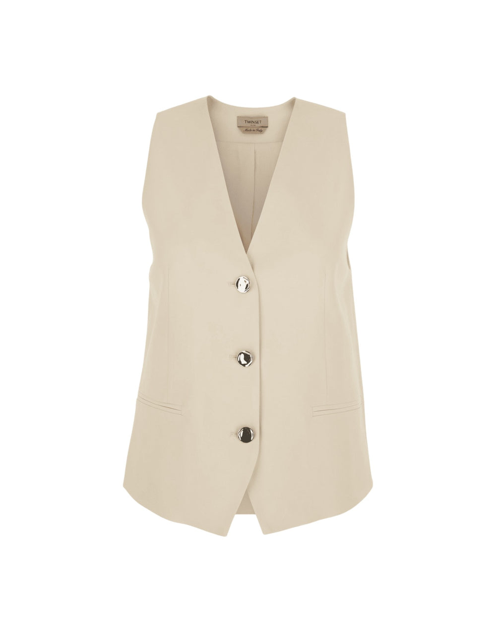 261TP2224 07222 GILET CORTO 261TP2224 07222 Twinset 