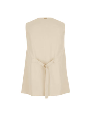 261TP2224 07222 GILET CORTO 261TP2224 07222 Twinset 