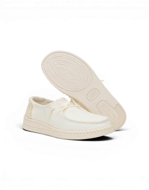 HD.43681 100 Wendy Espadrille Woven HD.43681 100 Hey Dude 