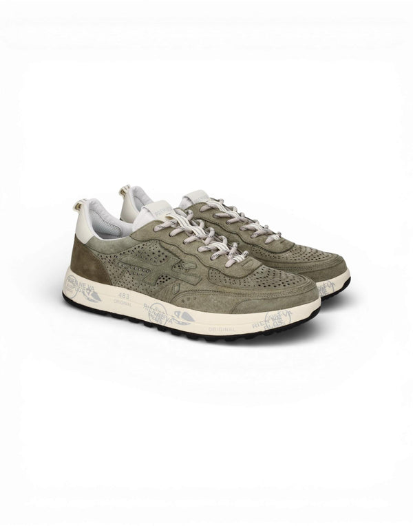 Premiata Nous 8290 Sneaker uomo verde immagine 4