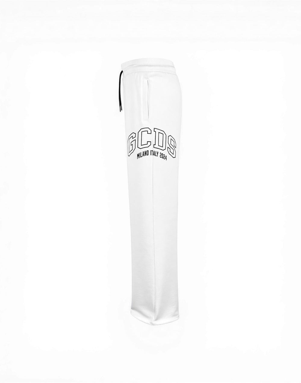C1WEQI183F004 100B LOUNGE STRAIGHT SWEATPANTS C1WEQI183F004 100B GCDS 
