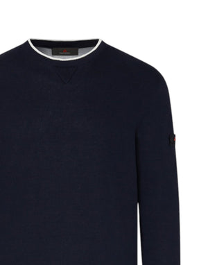 PEU550699012180 215 rubjerg<BR/>maglia in misto cotone e nylon effetto felpa PEU550699012180 215 Peuterey 