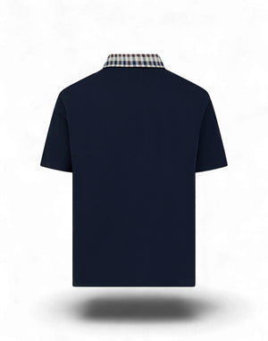 AQUASCUTUM AA_B006_PO006 Polo uomo blu immagine 2