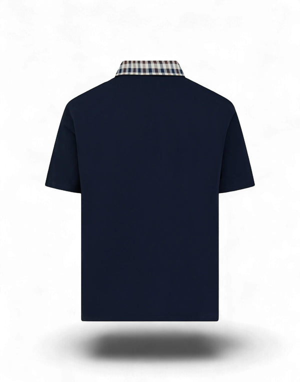 AQUASCUTUM AA_B006_PO006 Polo uomo blu immagine 2