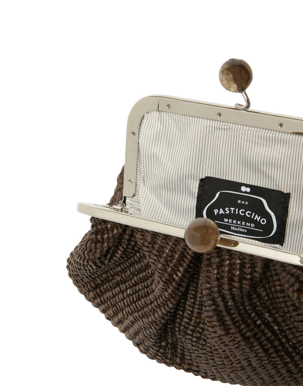 2615511115650 053 Pasticcino Bag Small effetto rafia 2615511115650 053 Weekend Max Mara 