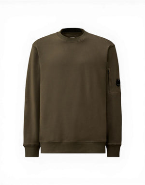 20CMSS713A005086W 921 Diagonal Raised Fleece Crewneck Lens Sweatshirt 20CMSS713A005086W 921 C.P. Company 