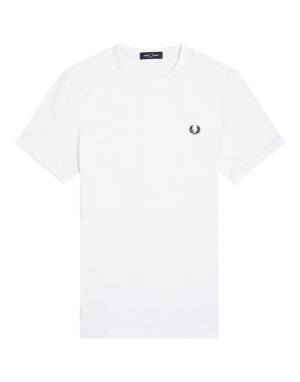 M3519 100 Ringer T-Shirt M3519 100 Fred Perry 