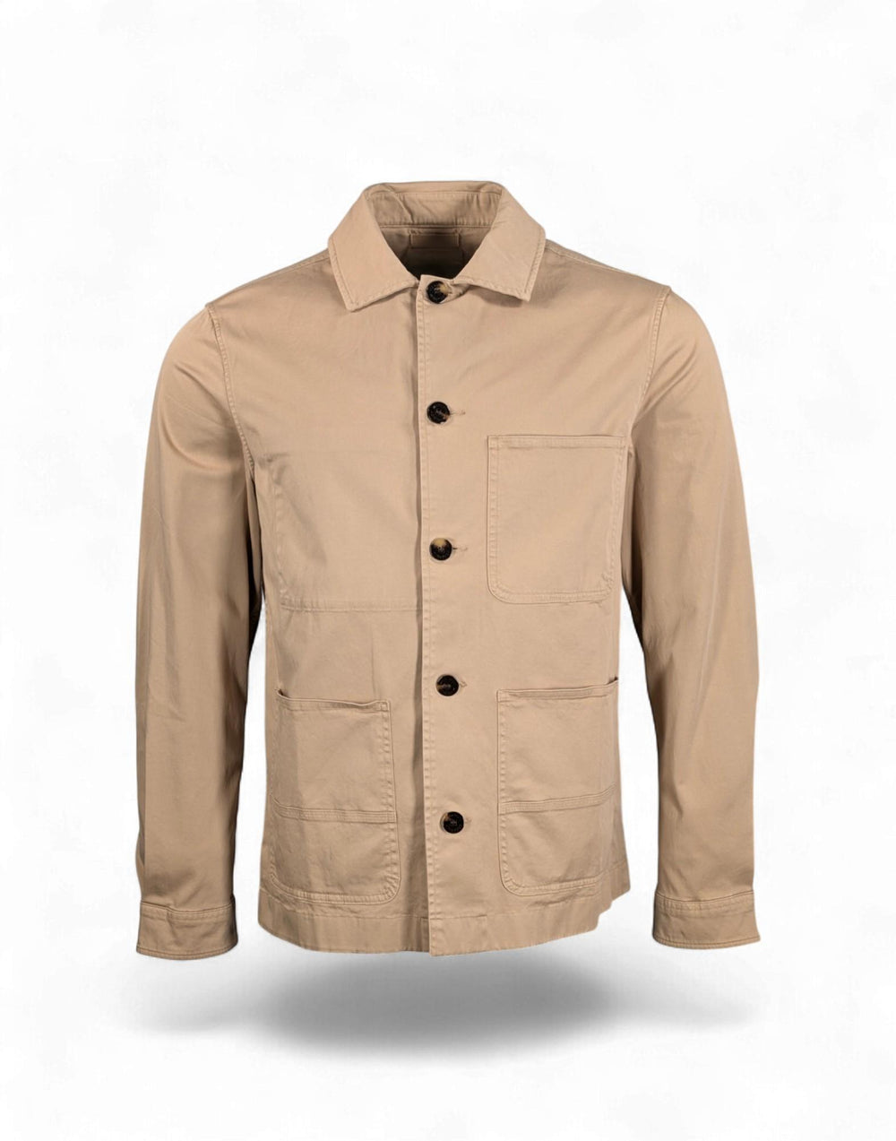 CFWOOS2042MRUT5262 7436 COTTON TWILL CHORE JACKET GD CFWOOS2042MRUT5262 7436 Woolrich 