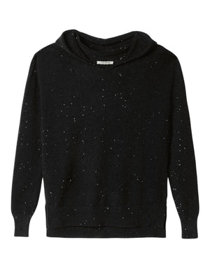 HMABW02310 NE01 Maglia con Cappuccio e Paillettes HMABW02310 NE01 Hinnominate 