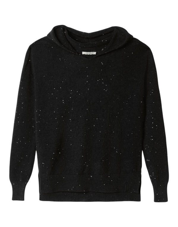 HMABW02310 NE01 Maglia con Cappuccio e Paillettes HMABW02310 NE01 Hinnominate 