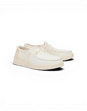 HD.43681 100 Wendy Espadrille Woven HD.43681 100 Hey Dude 