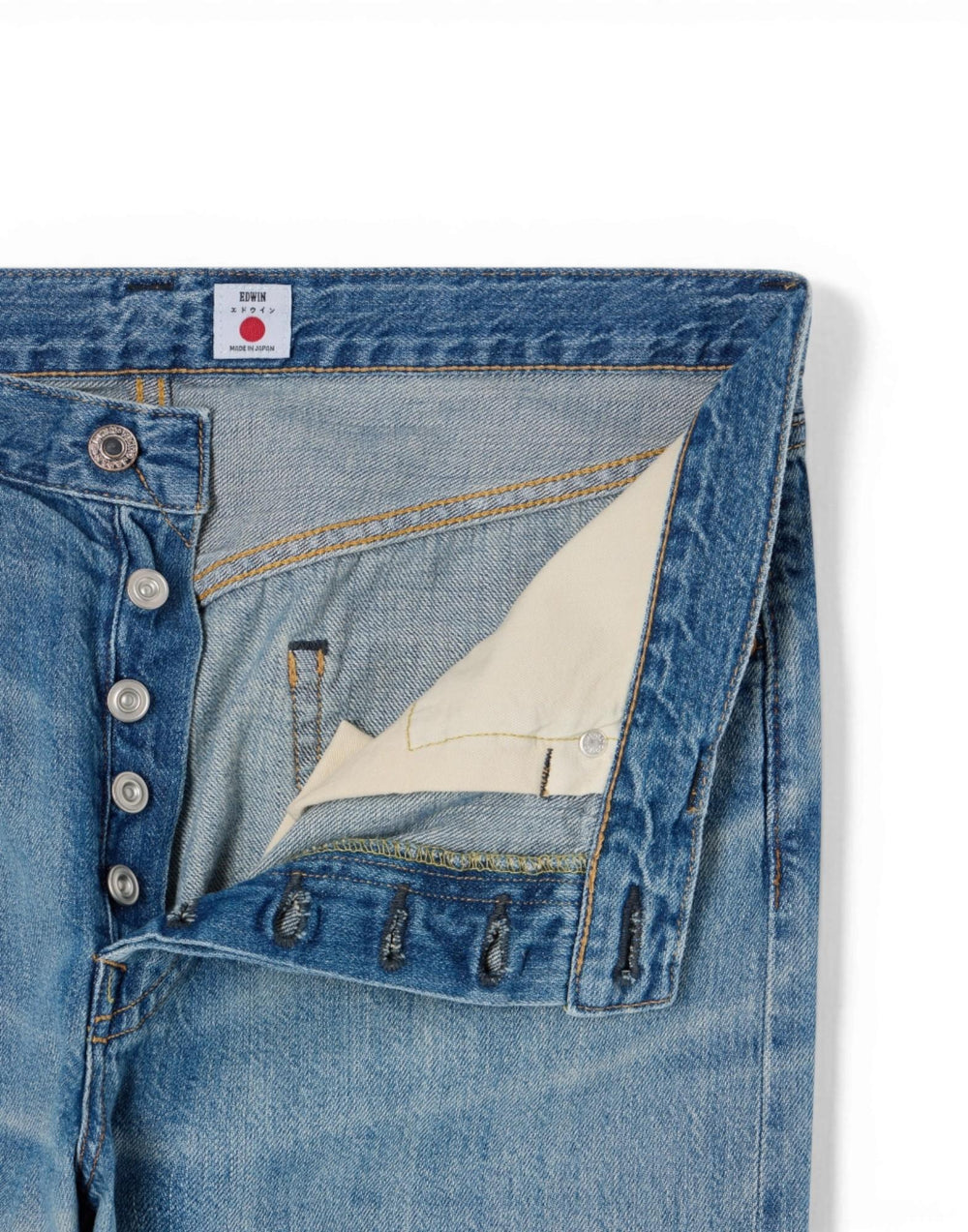 Edwin Regular Straight Japan Jeans uomo light used