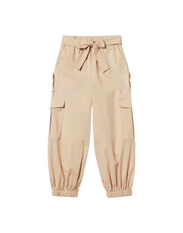 261GJ2012 13191 Pantaloni cargo in popeline 261GJ2012 13191 Twinset 