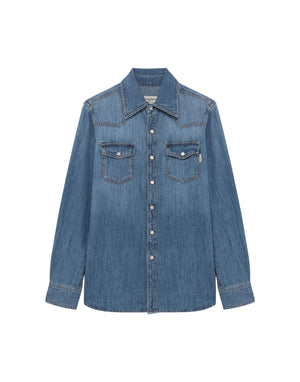 RND90321CR89A099 C0999 Camicia Ranch in denim RND90321CR89A099 C0999 Roy Roger's 