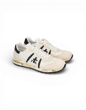 Premiata Lucyd 7413 Sneaker donna bianco immagine 4