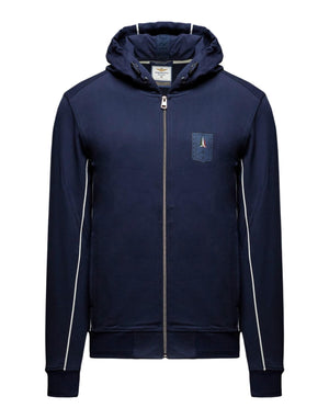 252FE2064UF00667 08184 Felpa con Cappuccio 252FE2064UF00667 08184 Aeronautica Militare 