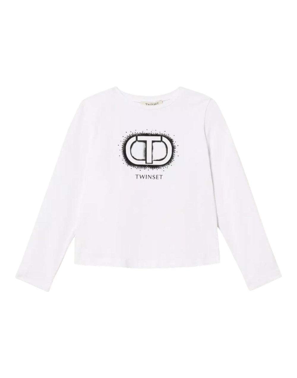 252GJ2320 00526 T-Shirt con Stampa Logo 252GJ2320 00526 Twinset 