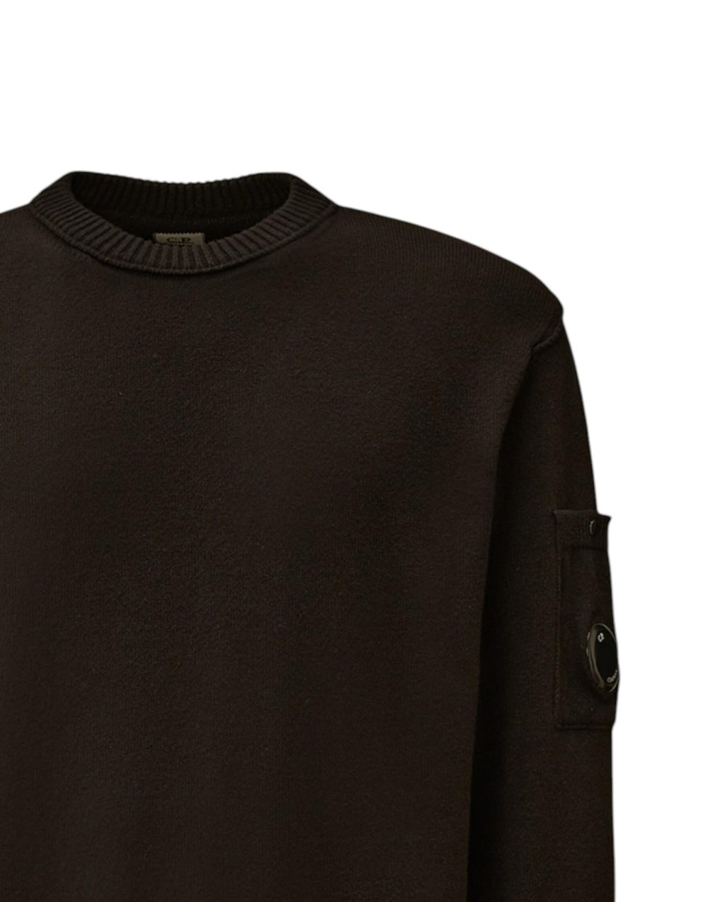 19CMKN238A110432A 999 Soft Cotton Stretch Crewneck 19CMKN238A110432A 999 C.P. Company 
