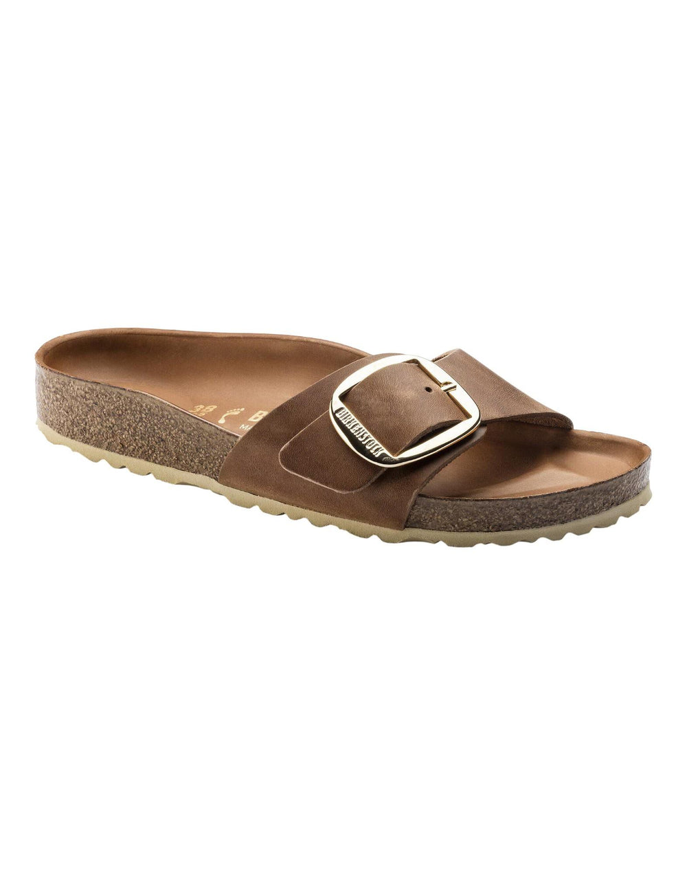 1006525 COGNAC Madrid Big Buckle<BR/> 1006525 COGNAC Birkenstock 