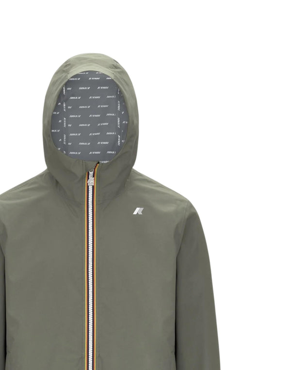 K-Way Jack Stretch Dot Giubbotto uomo verde immagine 2