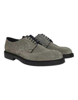 Doucal's Derby in Pelle di Vitello Scamosciata Scarpe Stringate Uomo - immagine 3 - Bulla.Store