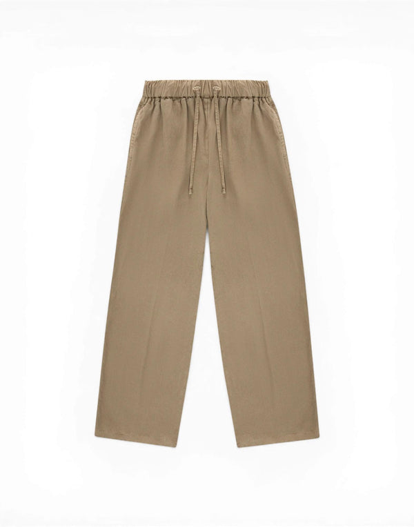 FD4020 1103T Pantalone Wide Leg Gabardina FD4020 1103T Circolo 1901 
