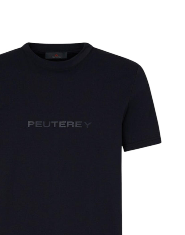 PEU579699012247 NER new otago<BR/>t-shirt con scritta termonastrata PEU579699012247 NER Peuterey 