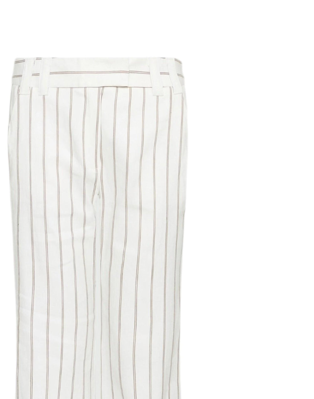 2613131112200 001 Pantalone flare in lino e cotone 2613131112200 001 Marella 