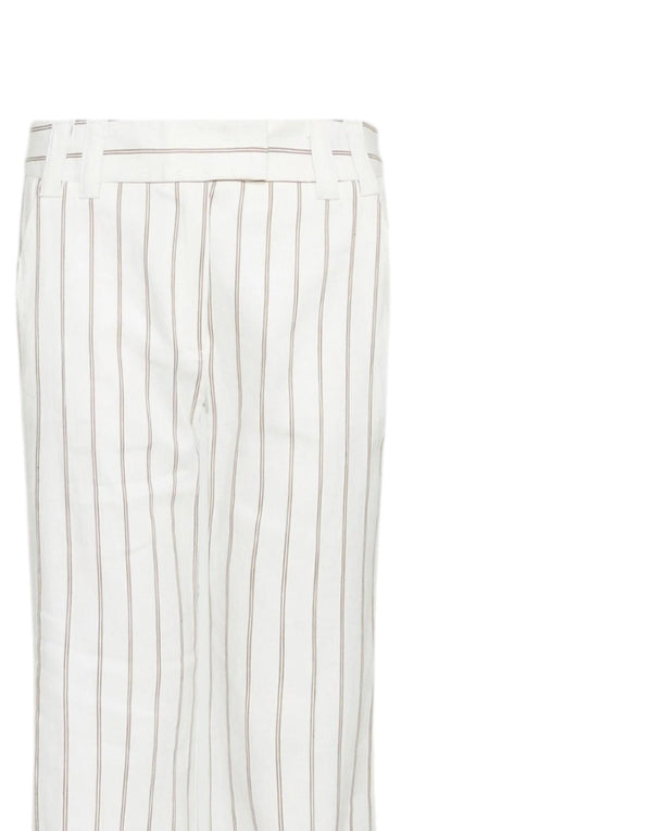 2613131112200 001 Pantalone flare in lino e cotone 2613131112200 001 Marella 