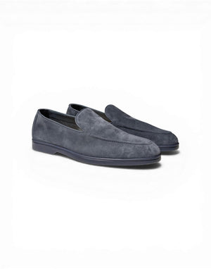 Doucal's Mocassino vaschetta Mocassino uomo blu immagine 3