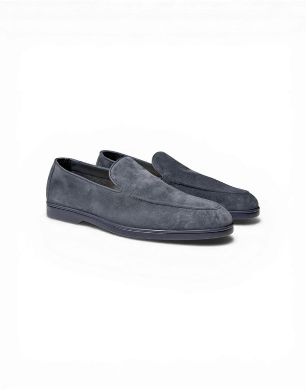 Doucal's Mocassino vaschetta Mocassino uomo blu immagine 3