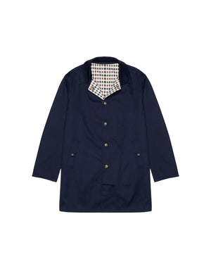 AA_A005_JK003 NAVY Archival Reversible Mid Coat AA_A005_JK003 NAVY AQUASCUTUM 