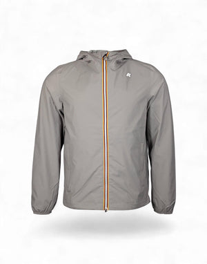 K-Way JACK STRETCH NYLON JERSEY Giubbotto uomo grigio
