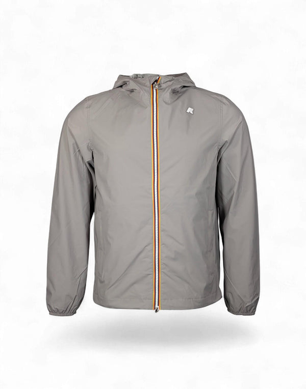 K-Way JACK STRETCH NYLON JERSEY Giubbotto uomo grigio