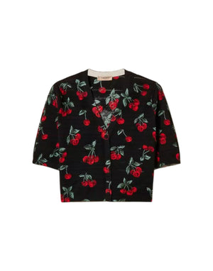 261TT3270 13500 Cardigan con stampa ciliegie 261TT3270 13500 Twinset 