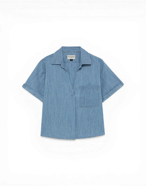 RND90294CQ310102 C0090 Camicia in chambray RND90294CQ310102 C0090 Roy Roger's 