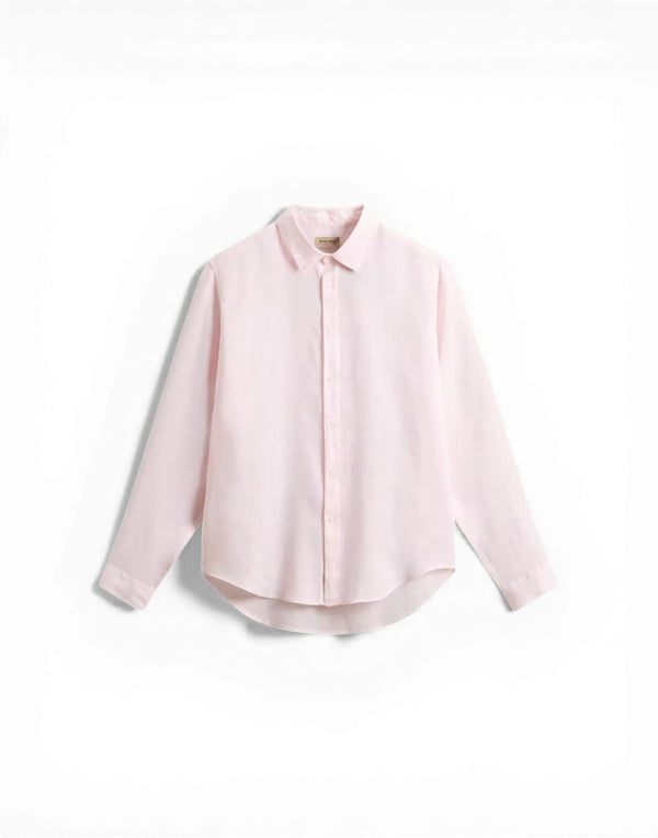 Woolrich Linen Shirt Camicia uomo pale lilac