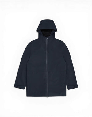 RA12430 NAVY HARDSHELL LONG JKT RA12430 NAVY Rains 