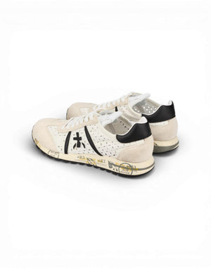 Premiata Lucyd 7413 Sneaker donna bianco immagine 5