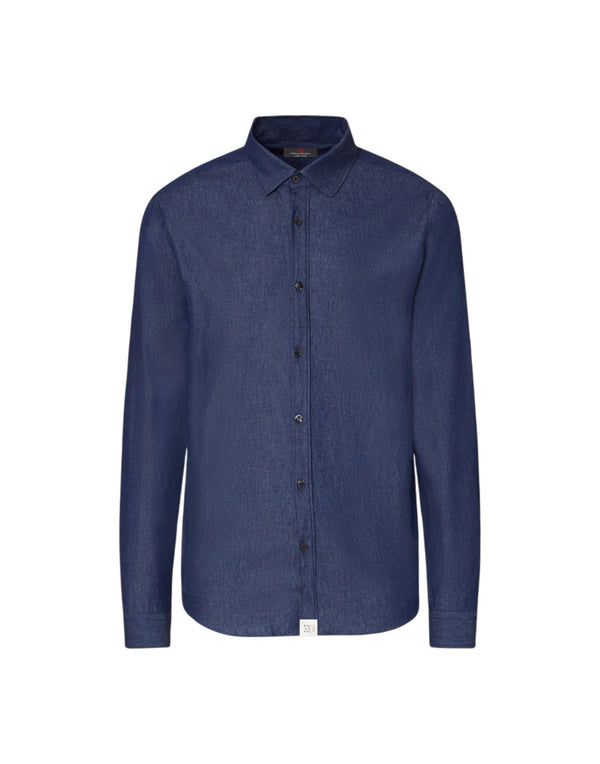 PEU592799012457 CH002 etienne ch<BR/>camicia in chambray di cotone PEU592799012457 CH002 Peuterey 