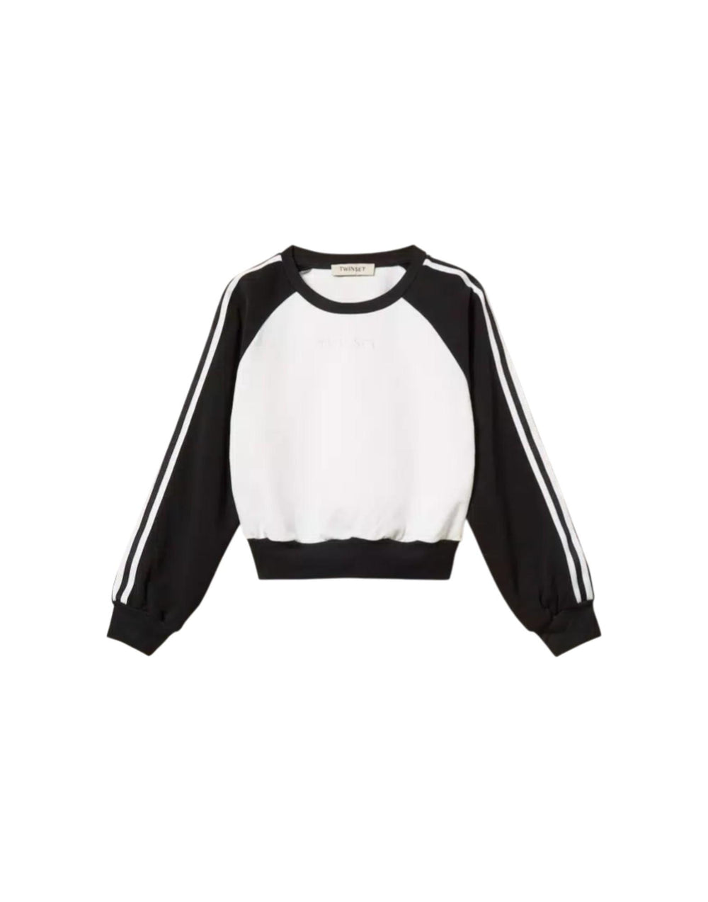 261GJ2230 02722 Felpa color block con righe 261GJ2230 02722 Twinset 