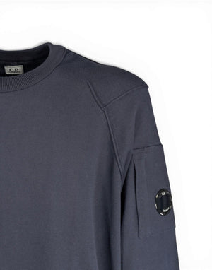 20CMKN183A110560A 888 Cotton Sea Island Crewneck Lens Knit 20CMKN183A110560A 888 C.P. Company 