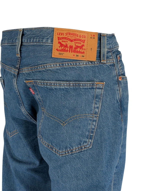 Levi's 501® Original Cascade LTWT Jeans uomo blu immagine 4