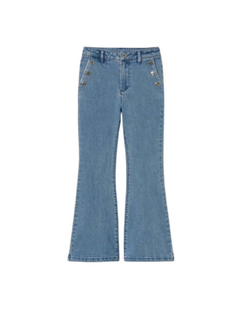 261GJ2062 03451 Jeans flare con bottoni 261GJ2062 03451 Twinset 