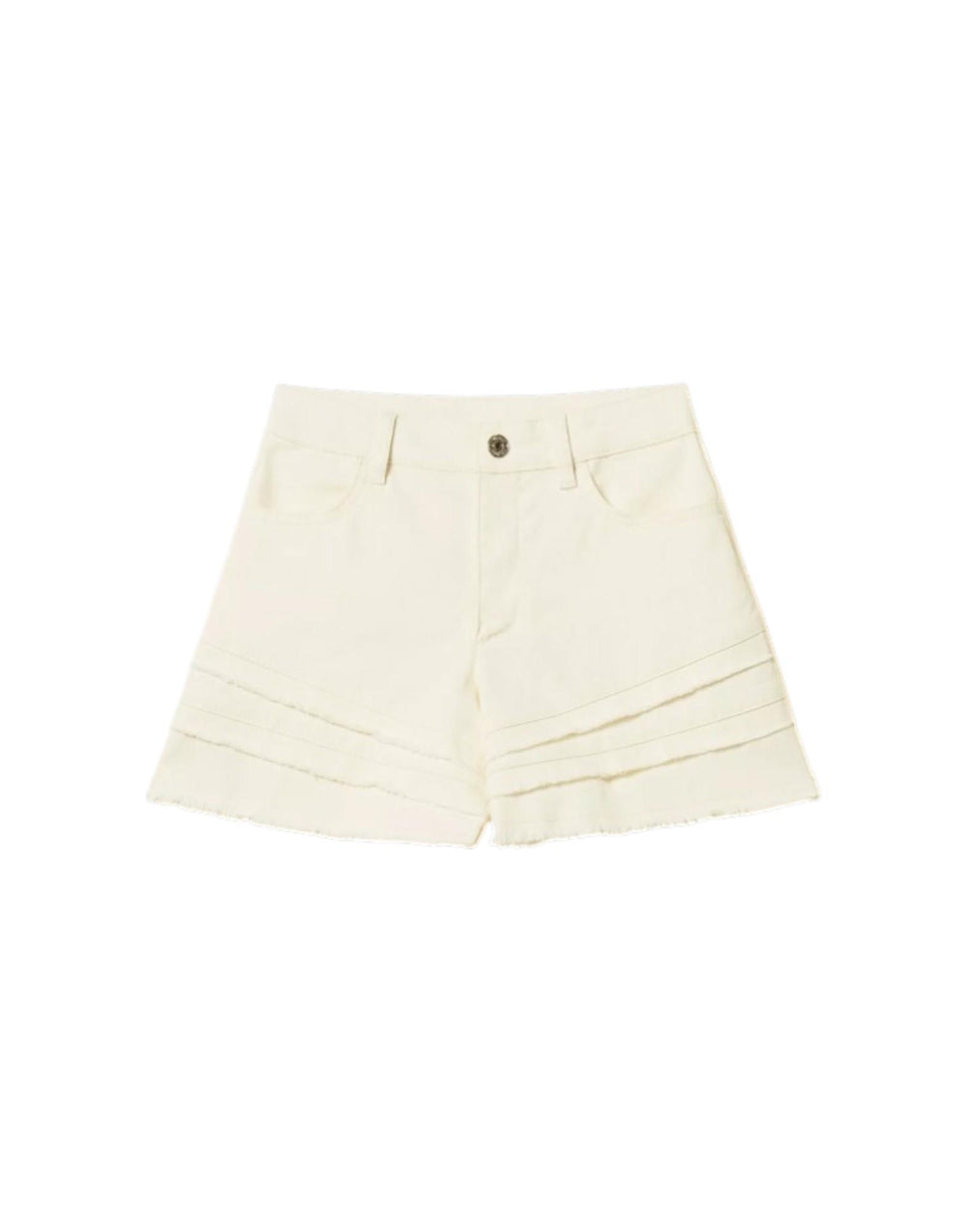 261GJ2105 00526 Shorts in bull con balze 261GJ2105 00526 Twinset 