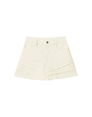261GJ2105 00526 Shorts in bull con balze 261GJ2105 00526 Twinset 