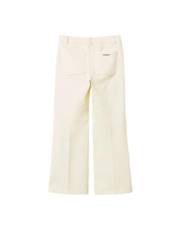 261GJ2107 00526 Pantaloni in bull stretch 261GJ2107 00526 Twinset 