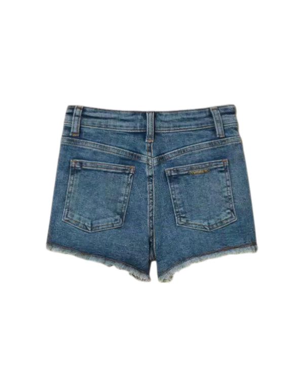261GJ2121 13321 Shorts in jeans con borchie 261GJ2121 13321 Twinset 