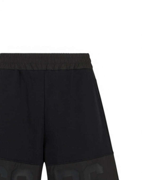 GCDS Shorts tuta con Banda Logo Bermuda uomo immagine 2